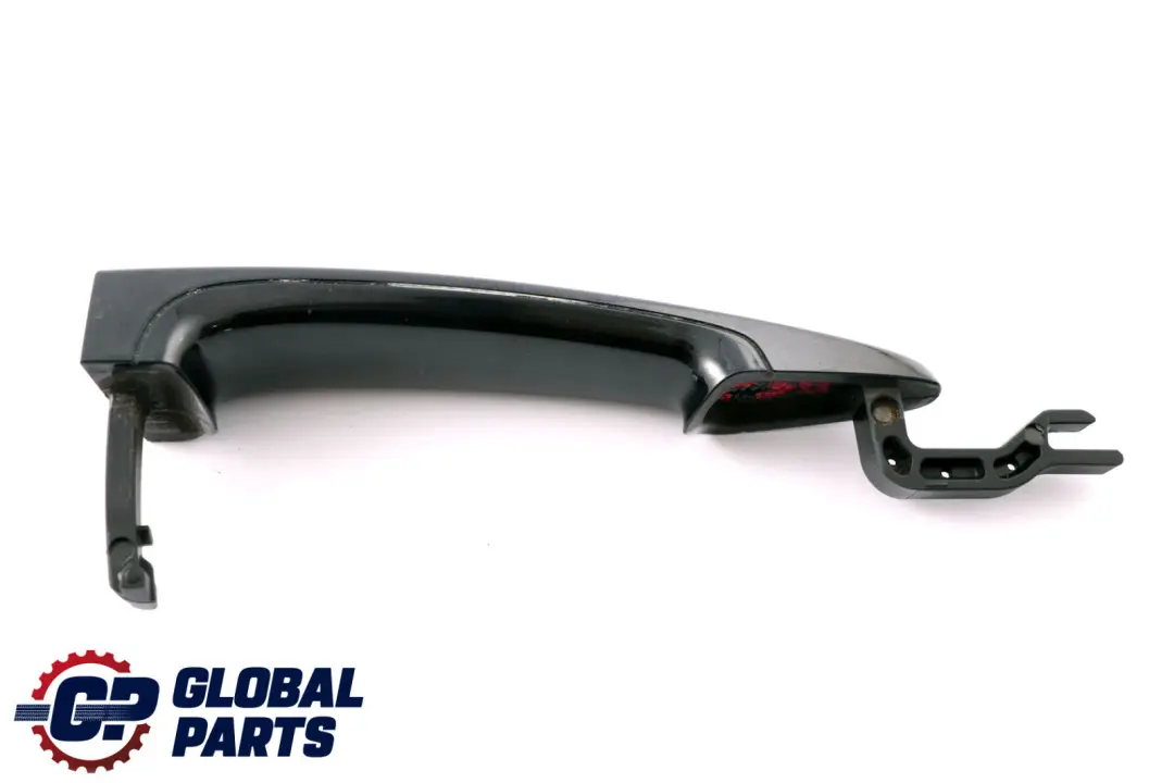 BMW E90 E91 Asidero Trasero Izquierdo Negro Zafiro Metálico - SKU 0445185-BS - Número de pieza 0445185