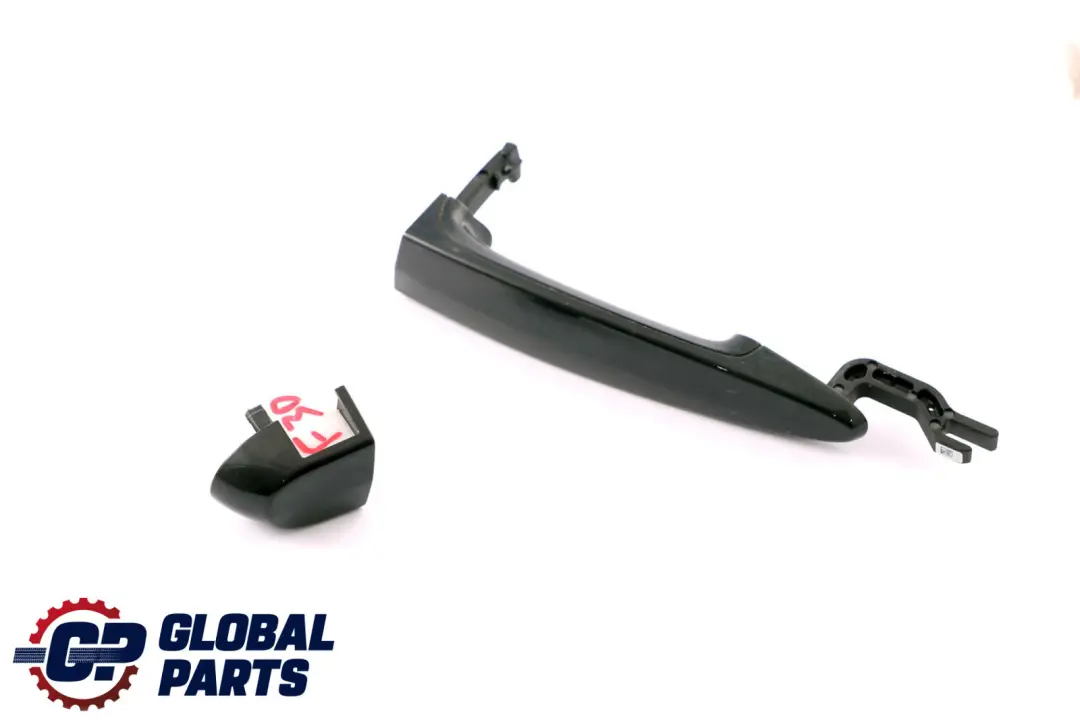 BMW E90 E91 Asidero Trasero Izquierdo Negro Zafiro Metálico - SKU 0445185-BS - Número de pieza 0445185