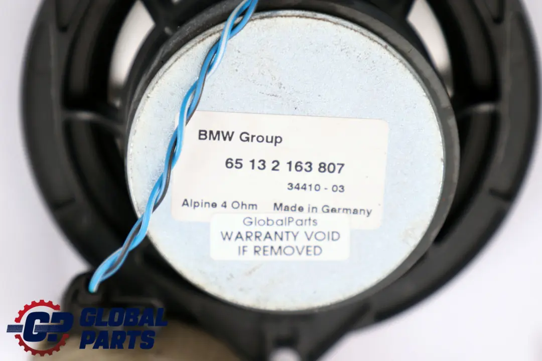 BMW 1 3 Reihe E87 E90 HiFi Audio Alpine Lautsprecher Verstärker Retrofit Set - SKU 0445684 - Teilenummer 0445684