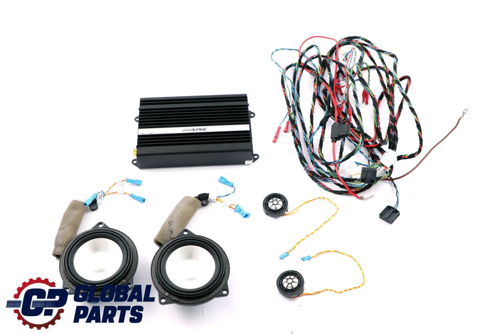 BMW 1 3 Reihe E87 E90 HiFi Audio Alpine Lautsprecher Verstärker Retrofit Set