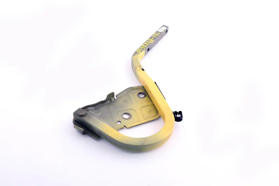 Right O/S Engine Hood Hinge Liquid Yellow - 902 to Mini Cooper One R50 R52 R53 with Part number 0598827 Mini Cooper One R50 R52 R53 Right O/S Engine Hood Hinge Liquid Yellow - 902 - SKU 0598827-YEL - Part number 0598827