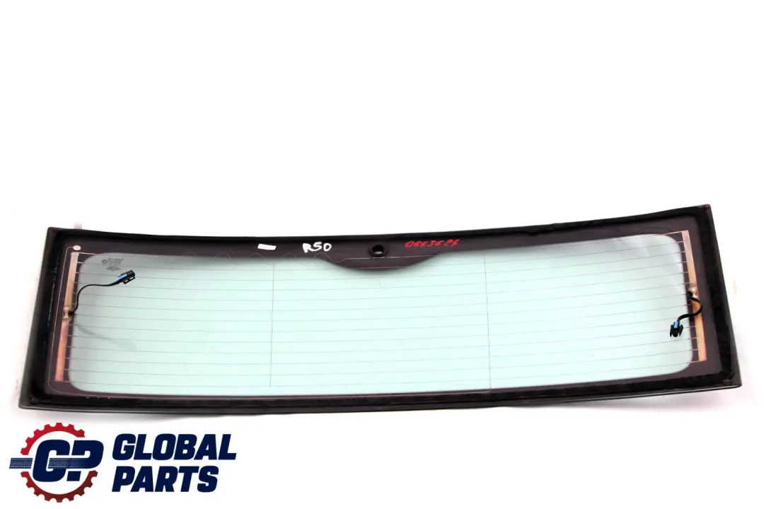 Rear Window Mini Cooper One R50 R53 Green Glass AS2 Trim - SKU 0643624 - Part number 0643624