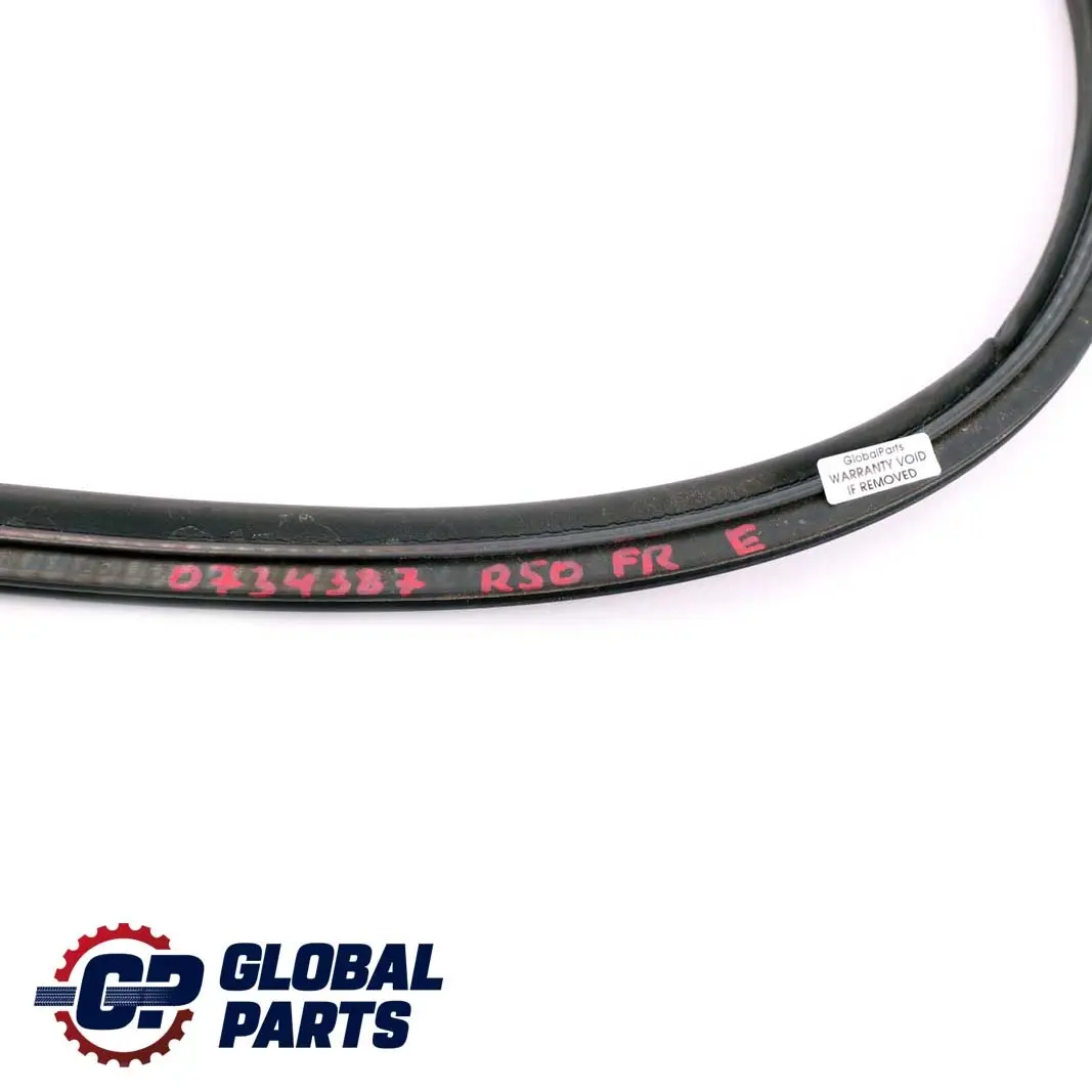 Guarnizione Anteriore Sinistra Destra N/O/S per MINI Cooper One R50 R53 JCW con numero di parte 0734387 MINI Cooper One R50 R53 JCW Guarnizione Anteriore Sinistra Destra N/O/S - SKU 0734387 - Numero di parte 0734387