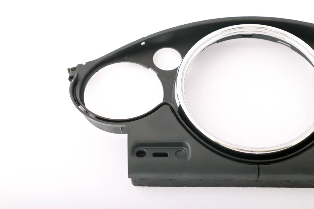 Decor Panel I-panel Centre Antracite Chrome to BMW MINI Cooper One R50 R53 JCW with Part number 51457055702 BMW MINI Cooper One R50 R53 JCW Decor Panel I-panel Centre Antracite Chrome - SKU 769337 - Part number 51457055702