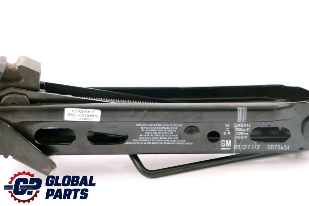 General Motors Opel Vectra Podnośnik Lewarek do GM o numerze 09 127 172 GM General Motors Opel Vectra Podnośnik Lewarek - SKU 9127172 - Numer Części 09 127 172