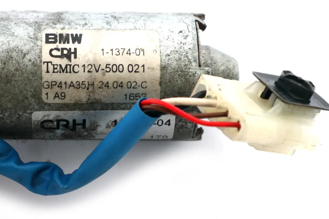 BMW X3 E46 E53 E63 E83 Delantero Derecho Motor Ajuste Angulo del Asiento - SKU 1-1374-01 - Número de pieza 1-1374-01