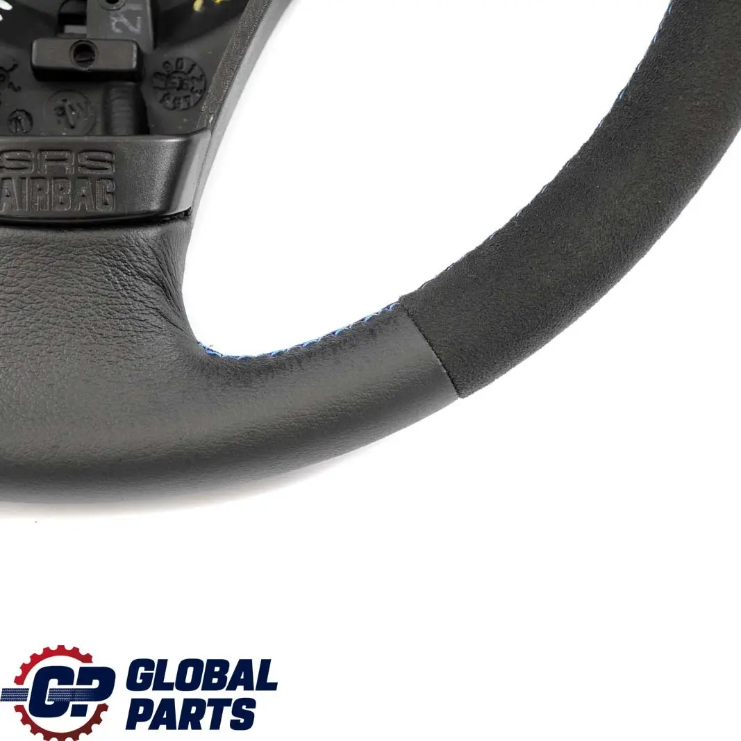 NEU Leder / Alcantara Sportlenkrad 3 Speichen Sport Lenkrad M Farbige für BMW E36 mit Teilenummer 1092050 BMW E36 NEU Leder / Alcantara Sportlenkrad 3 Speichen Sport Lenkrad M Farbige - SKU 1092050-1 - Teilenummer 1092050