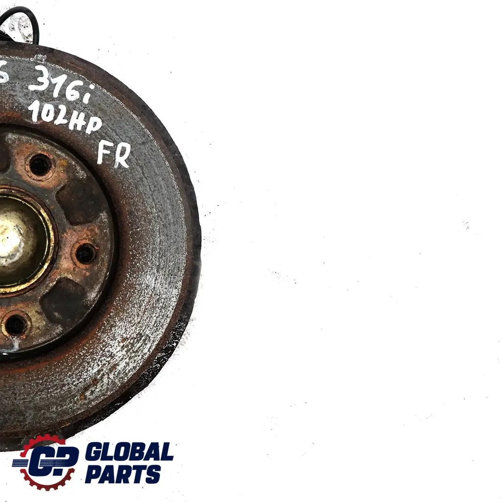 BMW 3 Z3 E36 316i 318i 1.9 Support de Roue Fusee Disque de Frein Avant Droite - SKU 1092080 - Numéro de pièce 1092080