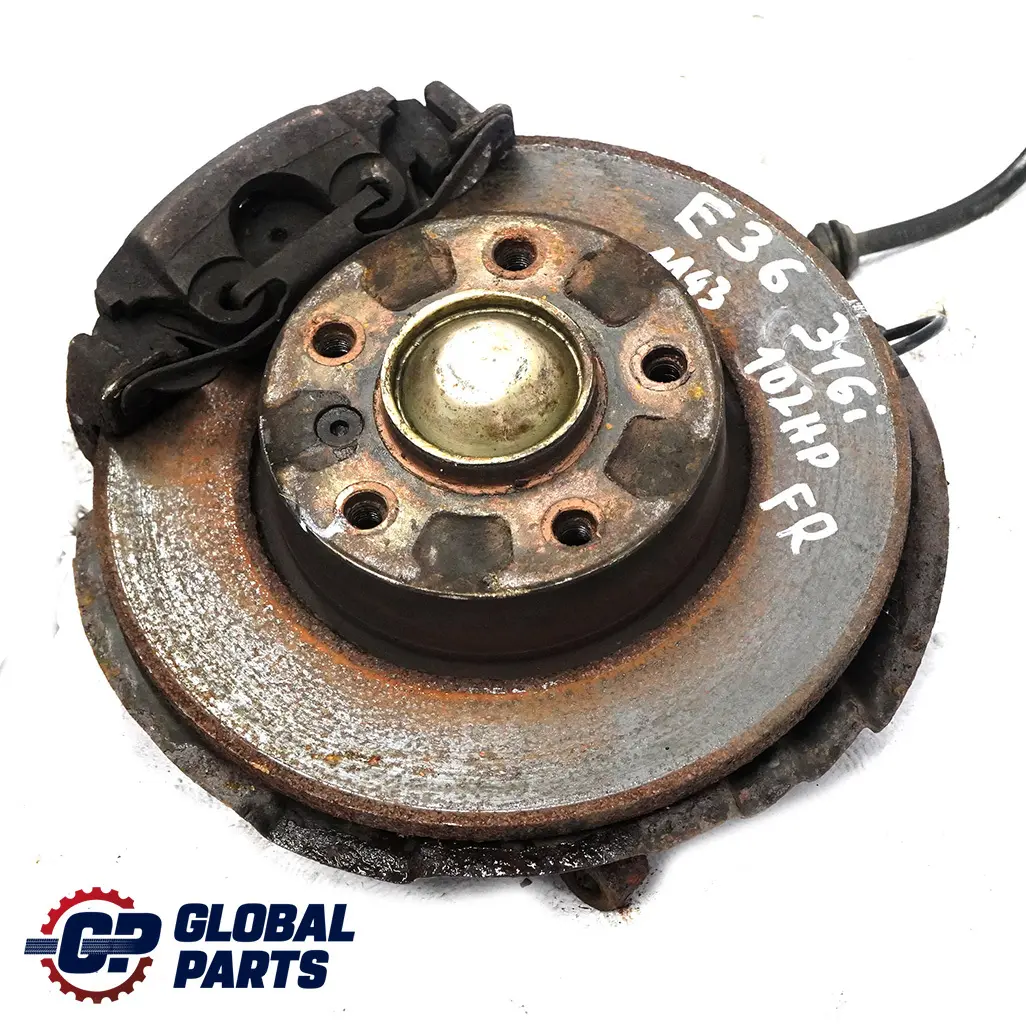 BMW 3 Z3 E36 316i 318i 1.9 Support de Roue Fusee Disque de Frein Avant Droite - SKU 1092080 - Numéro de pièce 1092080