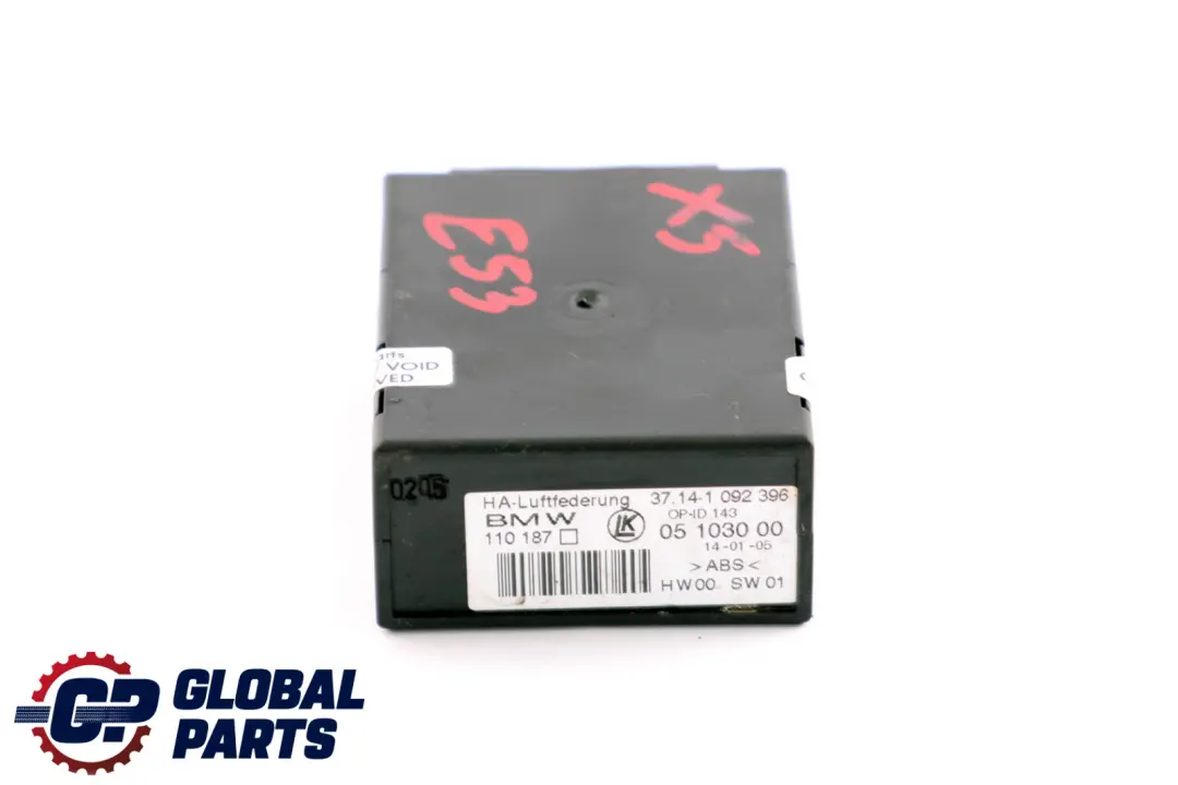 Unità Di Controllo Delle Sospensioni Pneumatiche per BMW E39 E53 con numero di parte 1092396 BMW E39 E53 Unità Di Controllo Delle Sospensioni Pneumatiche - SKU 1092396 - Numero di parte 1092396