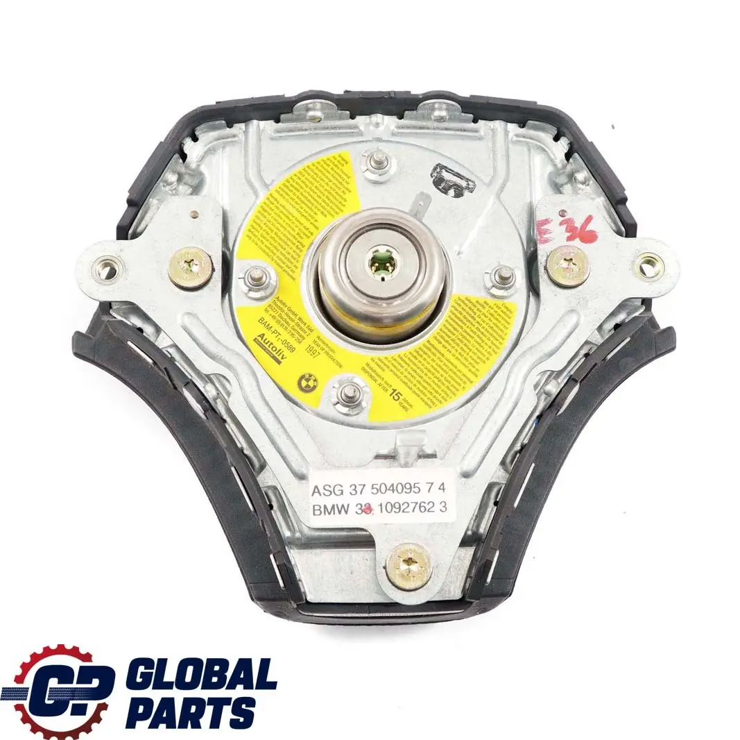 BMW Serie 3 5 E36 E39 Volante Módulo de Aire Bolsa Lado del Conductor - SKU 1092762 - Número de pieza 1092762