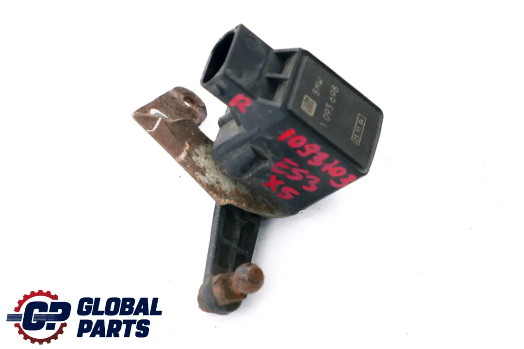 Headlight Control Level Sensor Bracket Right O/S to BMW X5 Series E53 with Part number 1093703 BMW X5 Series E53 Headlight Control Level Sensor Bracket Right O/S - SKU 1093703 - Part number 1093703