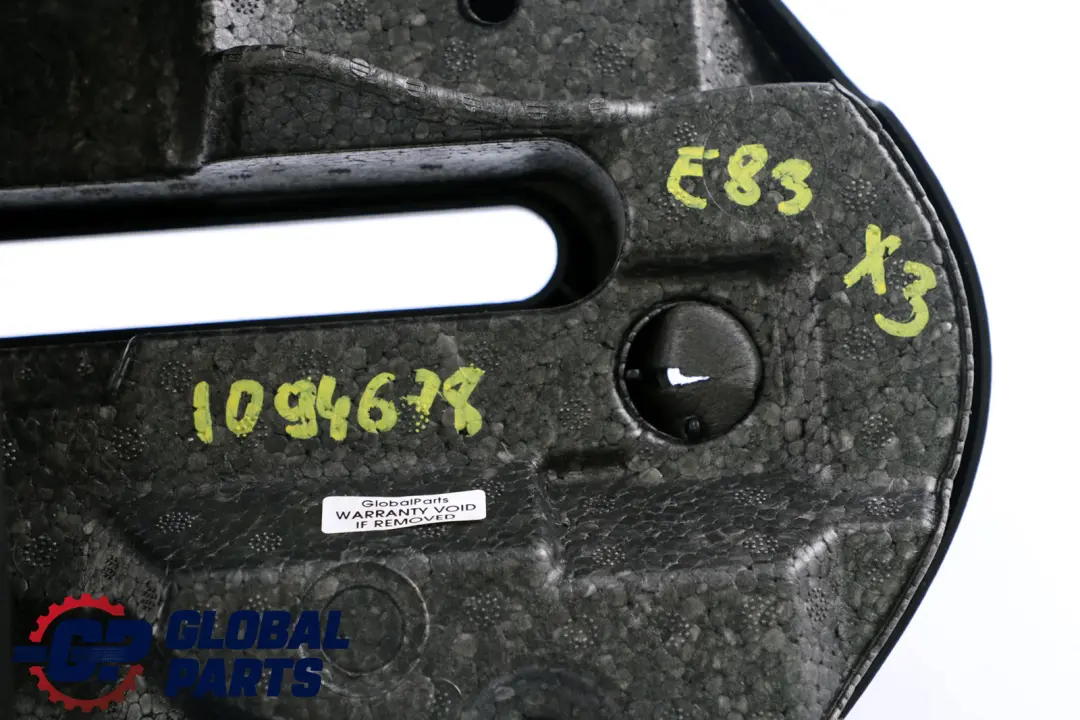 BMW X3 E83 Carenatura Parte Superiore Nero 3231 - SKU 1094678 - Numero di parte 1094678