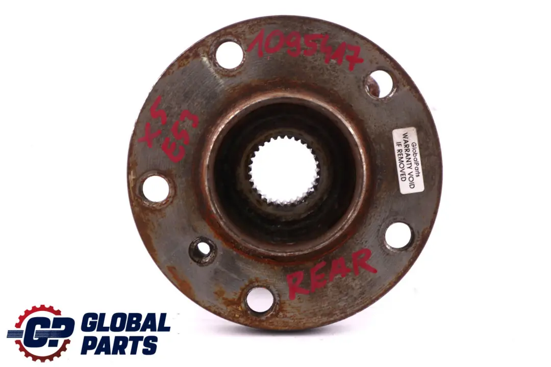 Eje Trasero Rueda De Transmision Brida Cubo para BMW X3 E53 E83 con número de pieza 1095417 BMW X3 E53 E83 Eje Trasero Rueda De Transmision Brida Cubo - SKU 1095417 - Número de pieza 1095417