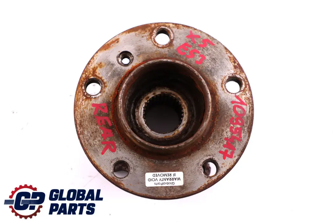 BMW X3 E53 E83 Eje Trasero Rueda De Transmision Brida Cubo - SKU 1095417 - Número de pieza 1095417
