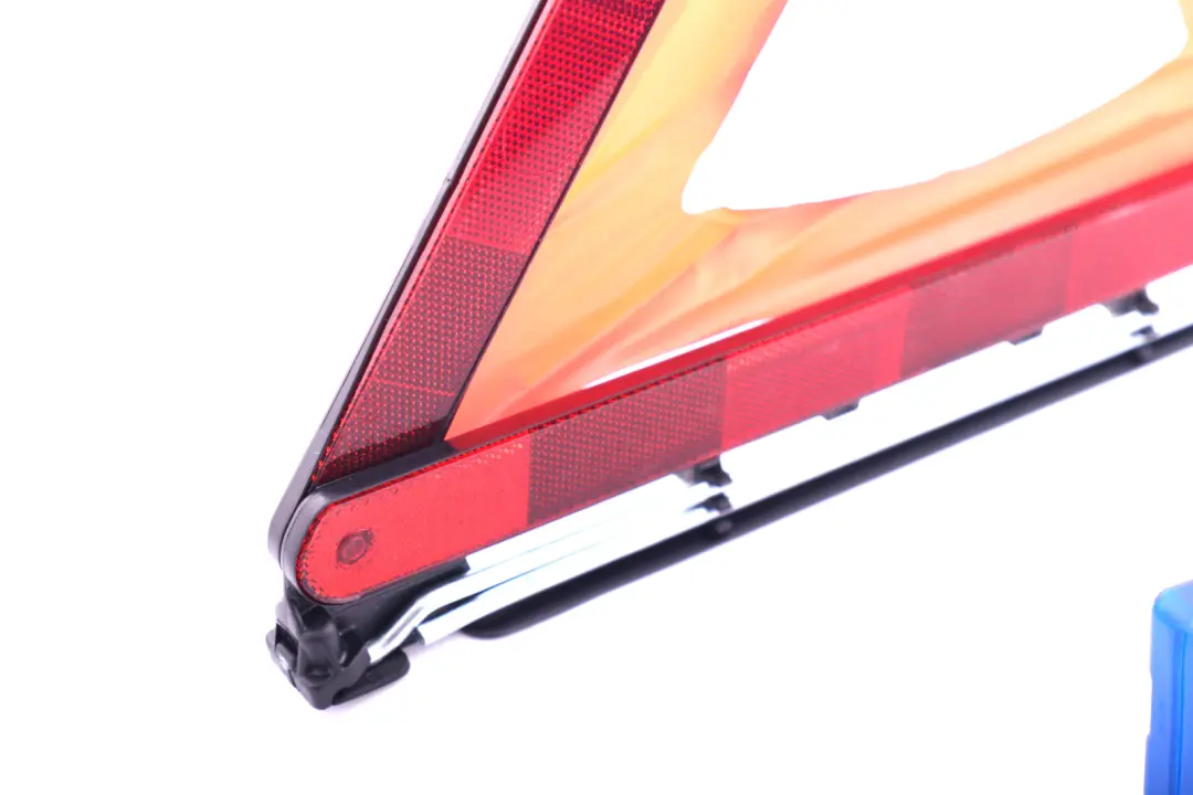 Warning Triangle BMW E60 E61 E87 E90 E91 Blue Container to with Part number 1095457 Warning Triangle BMW E60 E61 E87 E90 E91 Blue Container - SKU 1095457 - Part number 1095457