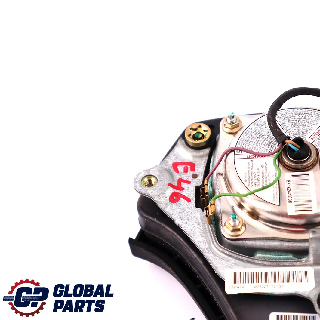 M-Sport Enjoliveur Moyeu Module Air Conducteur Volant pour BMW E46 à propos du numéro de pièce 1095767 BMW E46 M-Sport Enjoliveur Moyeu Module Air Conducteur Volant - SKU 1095767 - Numéro de pièce 1095767