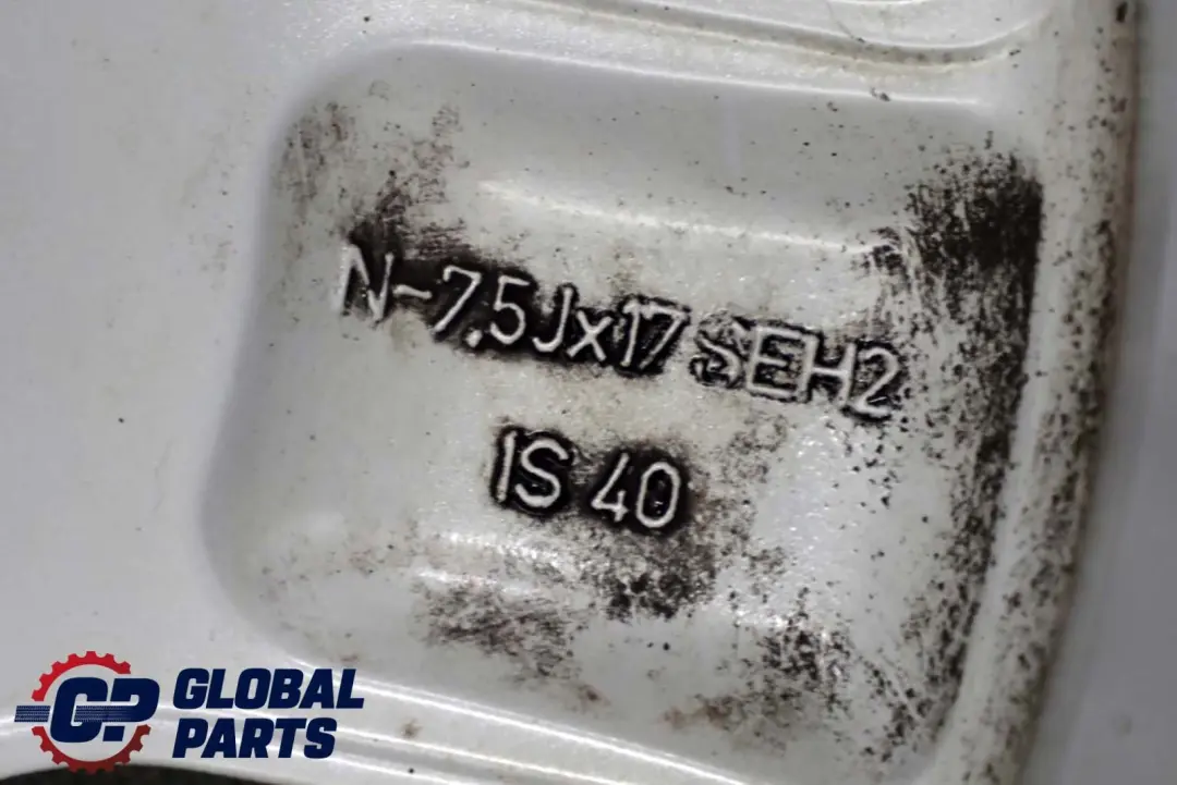 BMW X5 er E53 Set Rad Felgen Sternspeiche 57 Aluminium 17" 7,5J ET:40 - SKU 1096159 - Teilenummer 1096159