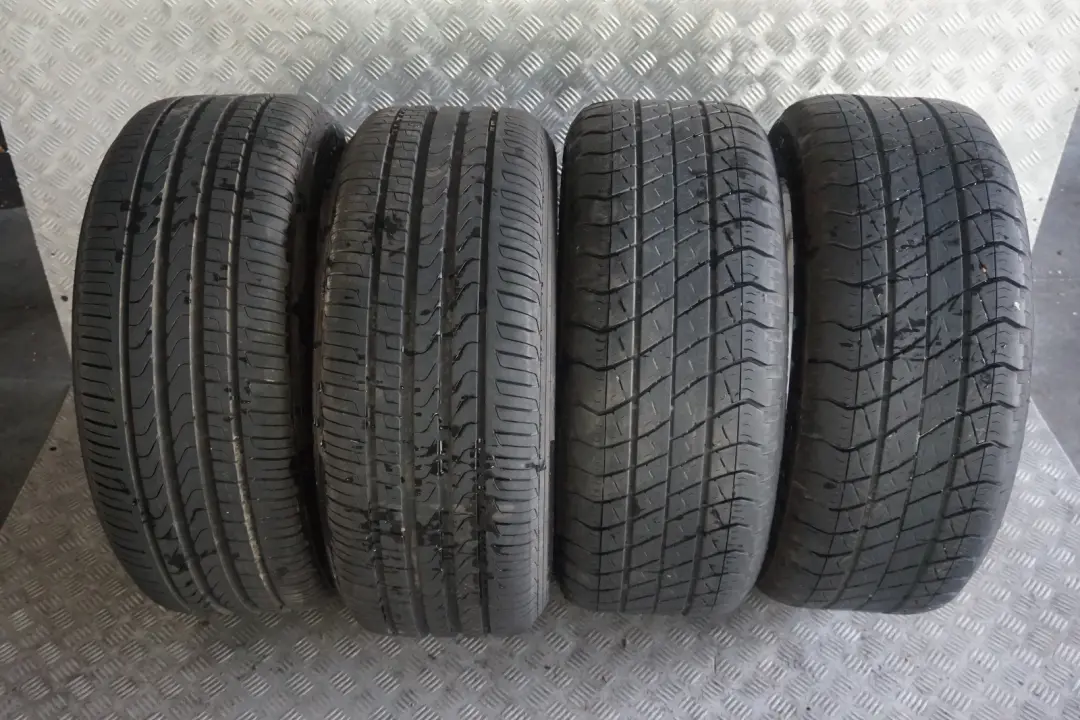 BMW X5 Series E53 Complete Set 4x Wheel with Tyres 18" 8,5J Star Spoke 58 - SKU 1096160 - Part number 1096160