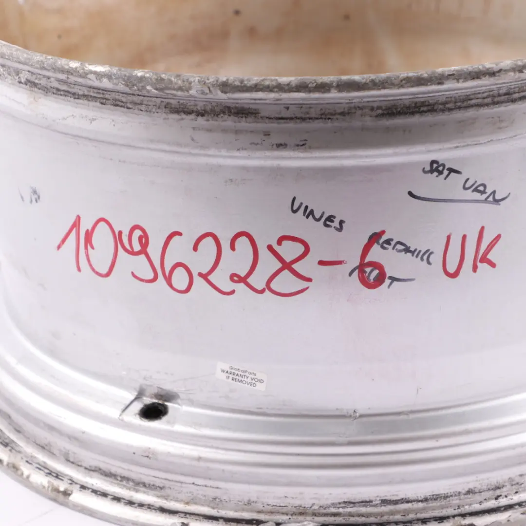 Alloy Rim 19" V Spoke 63 ET:45 10J to BMW X5 Series E53 Silver Rear Wheel with Part number 1096228 BMW X5 Series E53 Silver Rear Wheel Alloy Rim 19" V Spoke 63 ET:45 10J - SKU 1096228-6 - Part number 1096228