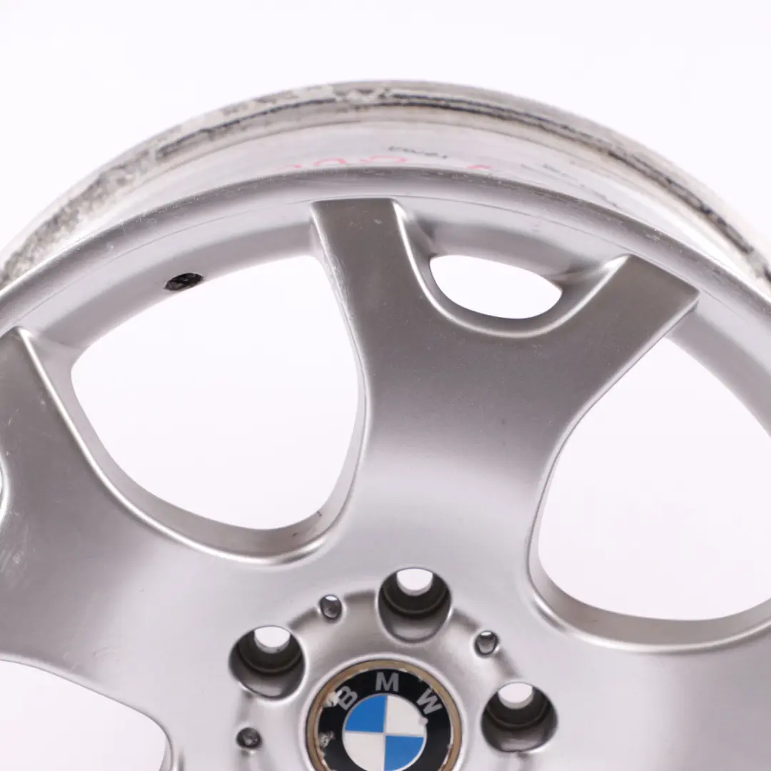 Alloy Rim 19" V Spoke 63 ET:45 10J to BMW X5 Series E53 Silver Rear Wheel with Part number 1096228 BMW X5 Series E53 Silver Rear Wheel Alloy Rim 19" V Spoke 63 ET:45 10J - SKU 1096228-6 - Part number 1096228