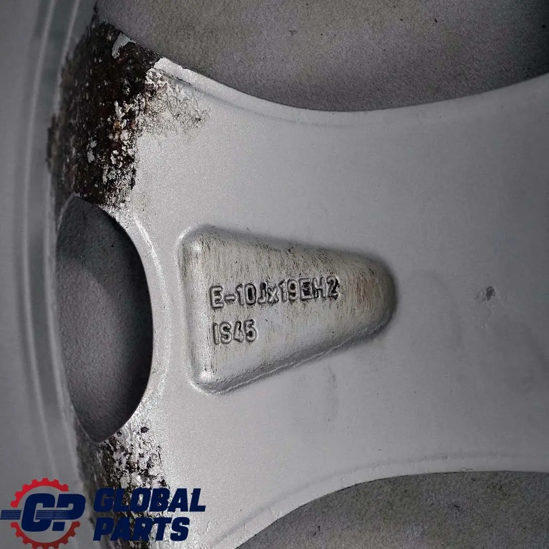 BMW X5 Series E53 Silver Rear Wheel Alloy Rim 19" 10J V Spoke 63 ET:45 - SKU 1096228-8 - Part number 1096228