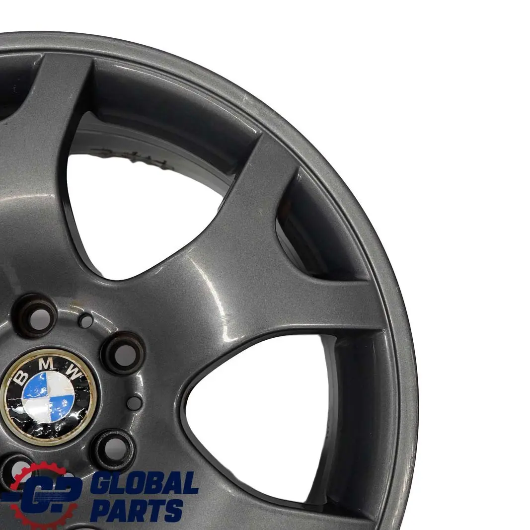 Grey Front Wheel Alloy Rim 19" 9J V Spoke 63 ET:48 to BMW X5 Series E53 with Part number 1096231 BMW X5 Series E53 Grey Front Wheel Alloy Rim 19" 9J V Spoke 63 ET:48 - SKU 1096231-6 - Part number 1096231