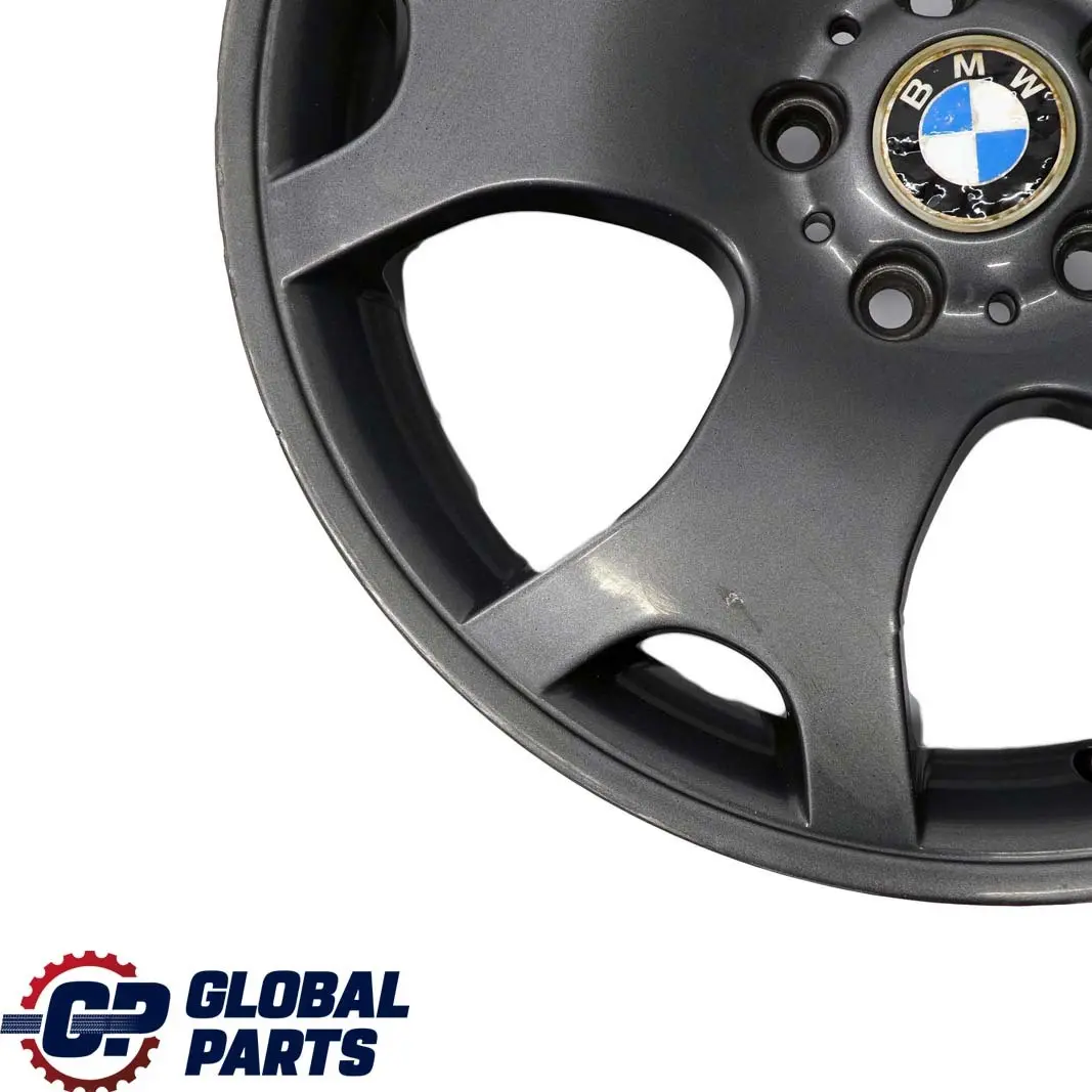 Grey Front Wheel Alloy Rim 19" 9J V Spoke 63 ET:48 to BMW X5 Series E53 with Part number 1096231 BMW X5 Series E53 Grey Front Wheel Alloy Rim 19" 9J V Spoke 63 ET:48 - SKU 1096231-6 - Part number 1096231