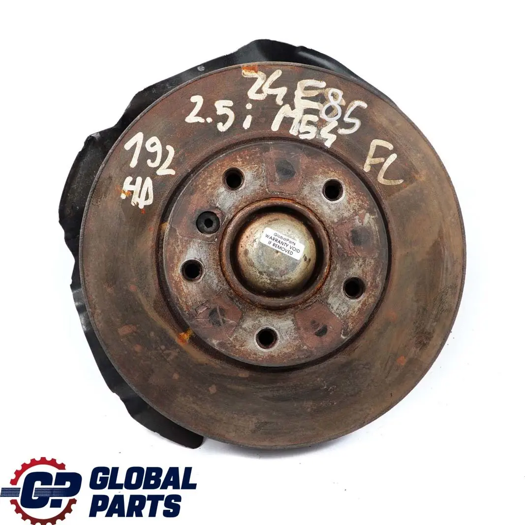 BMW Z4 Reihe E85 Vorne Links Schwenklager Radträger Achsschenkel Bremsscheibe - SKU 1096429-2 - Teilenummer 1096429