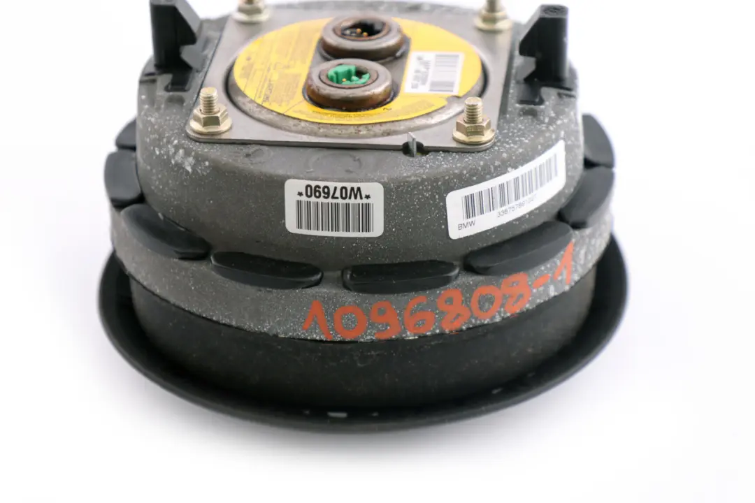 Steering Wheel Driver's Airbag Hub Cap Front to BMW 3 5 X5 Series E46 E53 with Part number 1096808 BMW 3 5 X5 Series E46 E53 Steering Wheel Driver's Airbag Hub Cap Front - SKU 1096808-3 - Part number 1096808