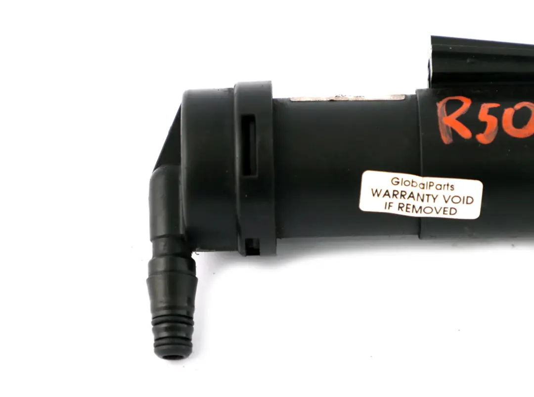 lado derecho De alta presion De chorro De lavafaros para Mini R50 R53 con número de pieza 7147046 Mini R50 R53 lado derecho De alta presion De chorro De lavafaros - SKU 1148107 - Número de pieza 7147046