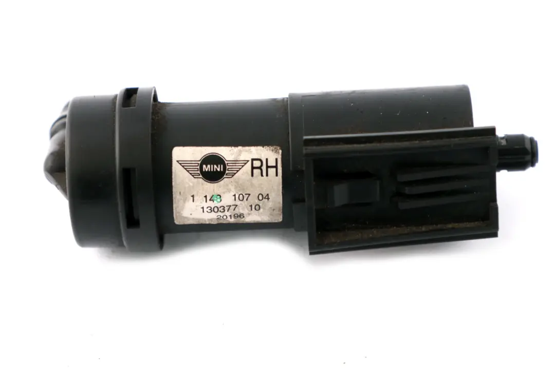 lado derecho De alta presion De chorro De lavafaros para Mini R50 R53 con número de pieza 7147046 Mini R50 R53 lado derecho De alta presion De chorro De lavafaros - SKU 1148107 - Número de pieza 7147046