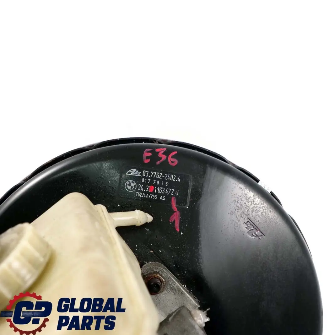Reihe E36 Bremskraftverstärker Hauptbremszylinder Servo für BMW 3 mit Teilenummer 1163472 BMW 3 Reihe E36 Bremskraftverstärker Hauptbremszylinder Servo - SKU 1162963-1 - Teilenummer 1163472