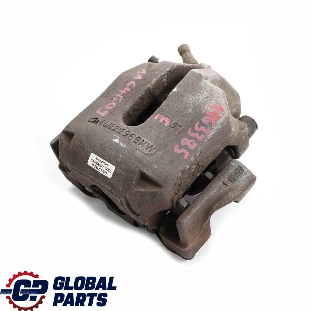 Front Left N/S Brake Caliper Housing Carrier 60/22/296 to BMW 5 Series E39 with Part number 1163385 BMW 5 Series E39 Front Left N/S Brake Caliper Housing Carrier 60/22/296 - SKU 1163385 - Part number 1163385
