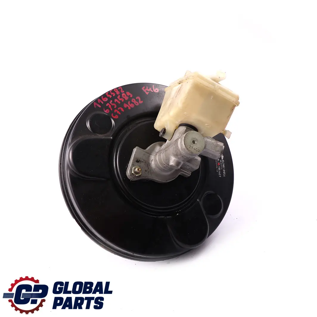 Servo Bremskraftverstärker Bremsen Ausgleichsbehälter für BMW 3 er E46 mit Teilenummer 1164442 BMW 3 er E46 Servo Bremskraftverstärker Bremsen Ausgleichsbehälter - SKU 1164442 - Teilenummer 1164442