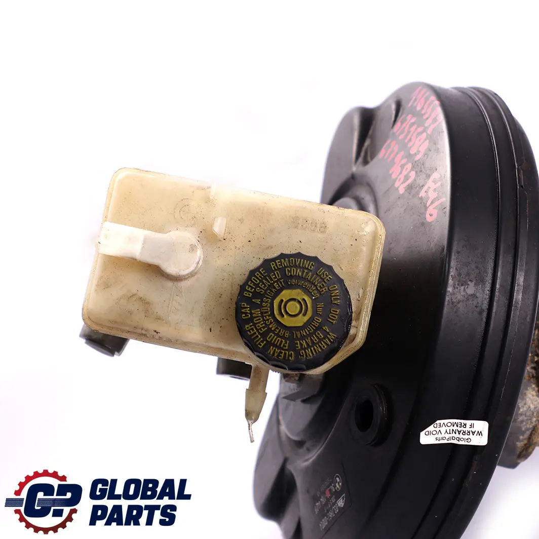 Brake Servo Unit Master Cylinder Expansion Tank to BMW 3 Series E46 with Part number 1164442 BMW 3 Series E46 Brake Servo Unit Master Cylinder Expansion Tank - SKU 1164442 - Part number 1164442