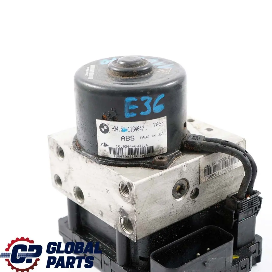 ABS Hydraulic Block Brake Braking Unit Pump 1164047 to BMW 3 Z3 Series E36 with Part number 6758627 BMW 3 Z3 Series E36 ABS Hydraulic Block Brake Braking Unit Pump 1164047 - SKU 1164969 - Part number 6758627