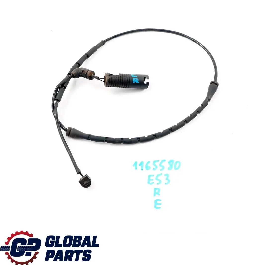 Rueda Trasera Izquierda Derecha Sensor Desgaste Pastillas Freno para BMW E53 con número de pieza 1165580 BMW E53 Rueda Trasera Izquierda Derecha Sensor Desgaste Pastillas Freno - SKU 1165580 - Número de pieza 1165580