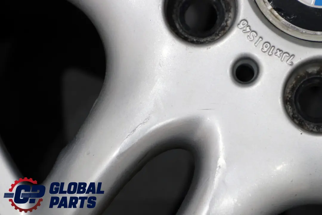 Alloy Wheel Rim 16" Double Spoke Styling 30 7J ET:46 to BMW 3 Series E46 with Part number 1182760 BMW 3 Series E46 Alloy Wheel Rim 16" Double Spoke Styling 30 7J ET:46 - SKU 1182760-1 - Part number 1182760