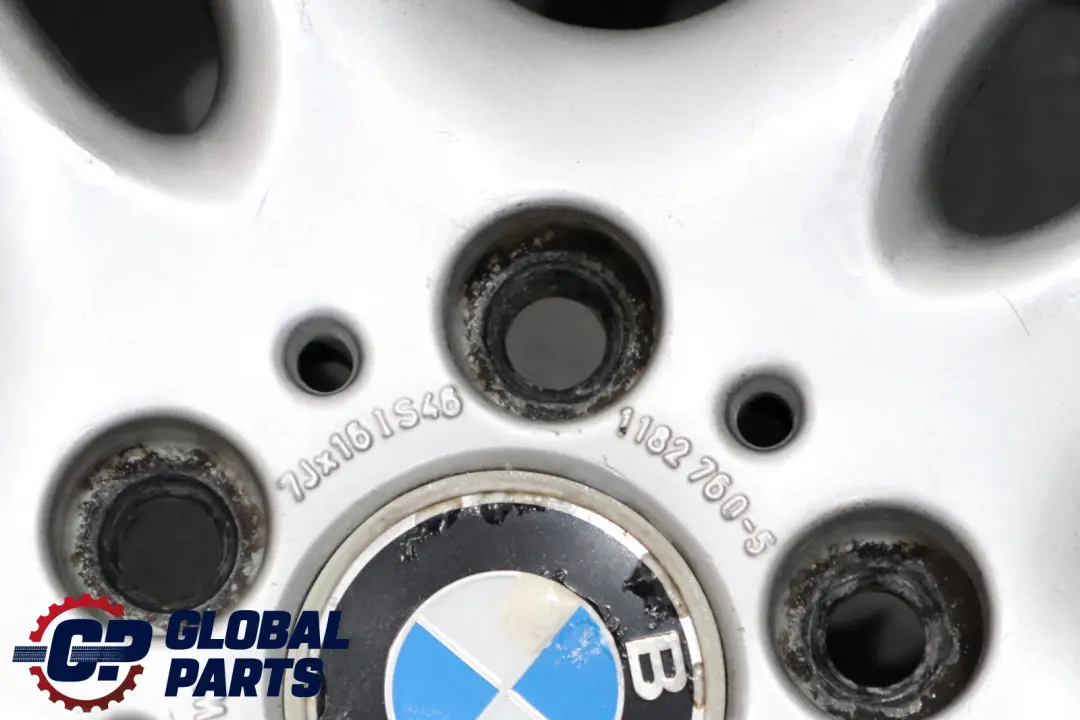 Alloy Wheel Rim 16" Double Spoke Styling 30 7J ET:46 to BMW 3 Series E46 with Part number 1182760 BMW 3 Series E46 Alloy Wheel Rim 16" Double Spoke Styling 30 7J ET:46 - SKU 1182760-1 - Part number 1182760