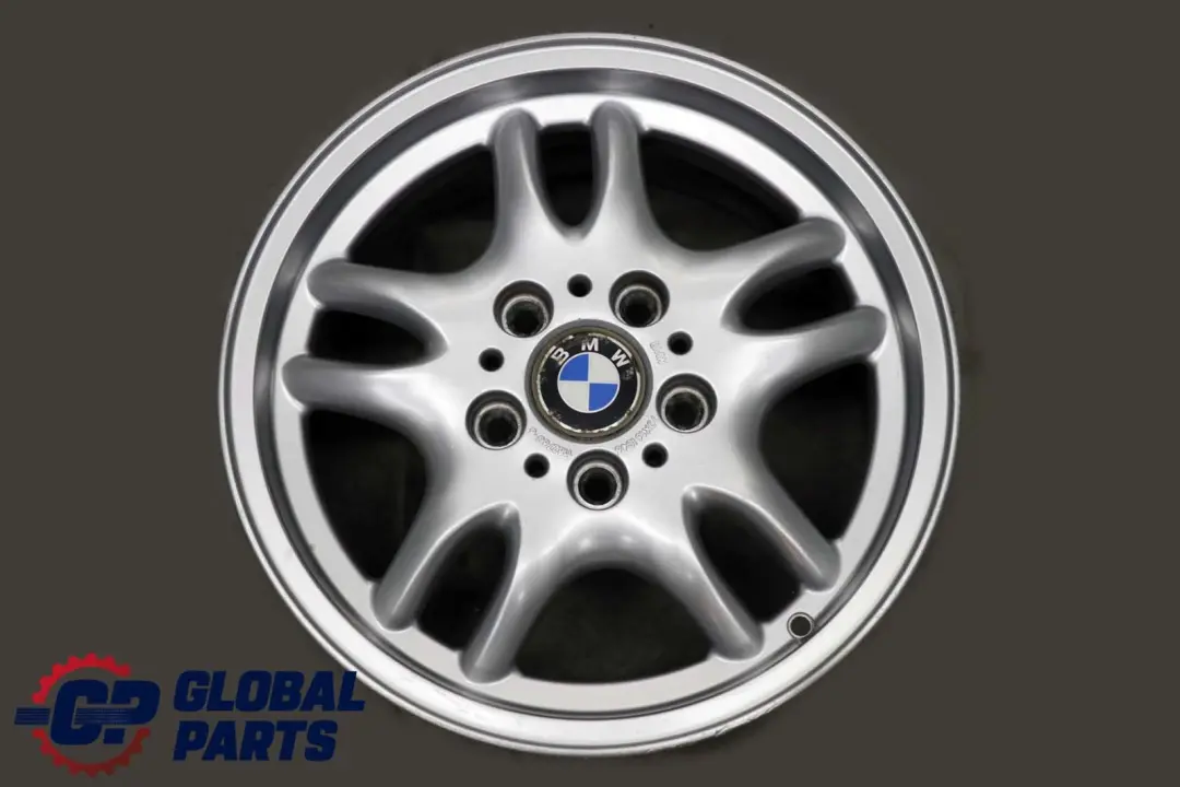 Alloy Wheel Rim 16" Double Spoke Styling 30 7J ET:46 to BMW 3 Series E46 with Part number 1182760 BMW 3 Series E46 Alloy Wheel Rim 16" Double Spoke Styling 30 7J ET:46 - SKU 1182760-2 - Part number 1182760