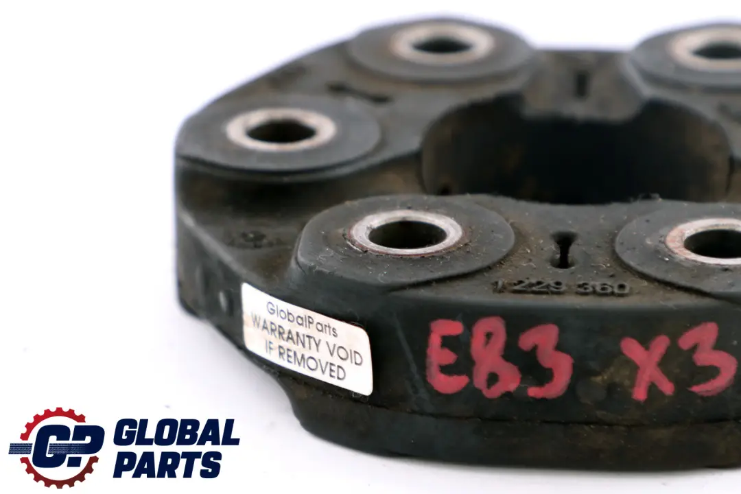 Universal Joint Propshaft to BMW X3 X5 F20 F21 F30 F32 E83 E70 with Part number 1229360 BMW X3 X5 F20 F21 F30 F32 E83 E70 Universal Joint Propshaft - SKU 1229360 - Part number 1229360