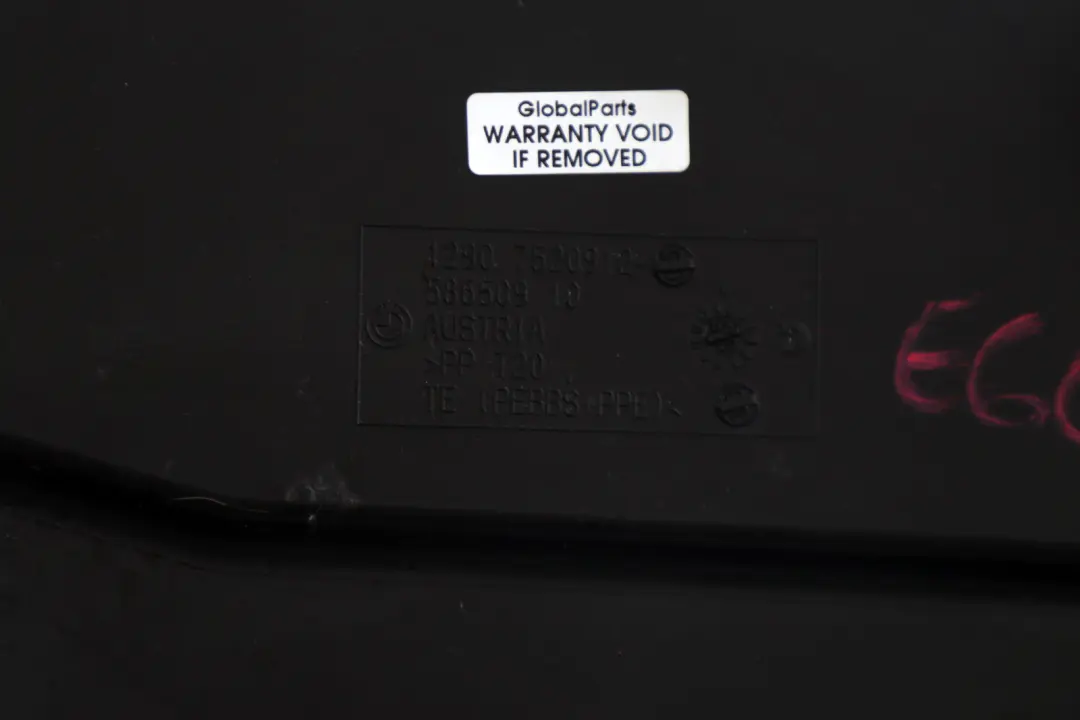 BMW E60 E61 E63 E64 LCI Cover Electronic Box - SKU 12907520912 - Part number 7520912