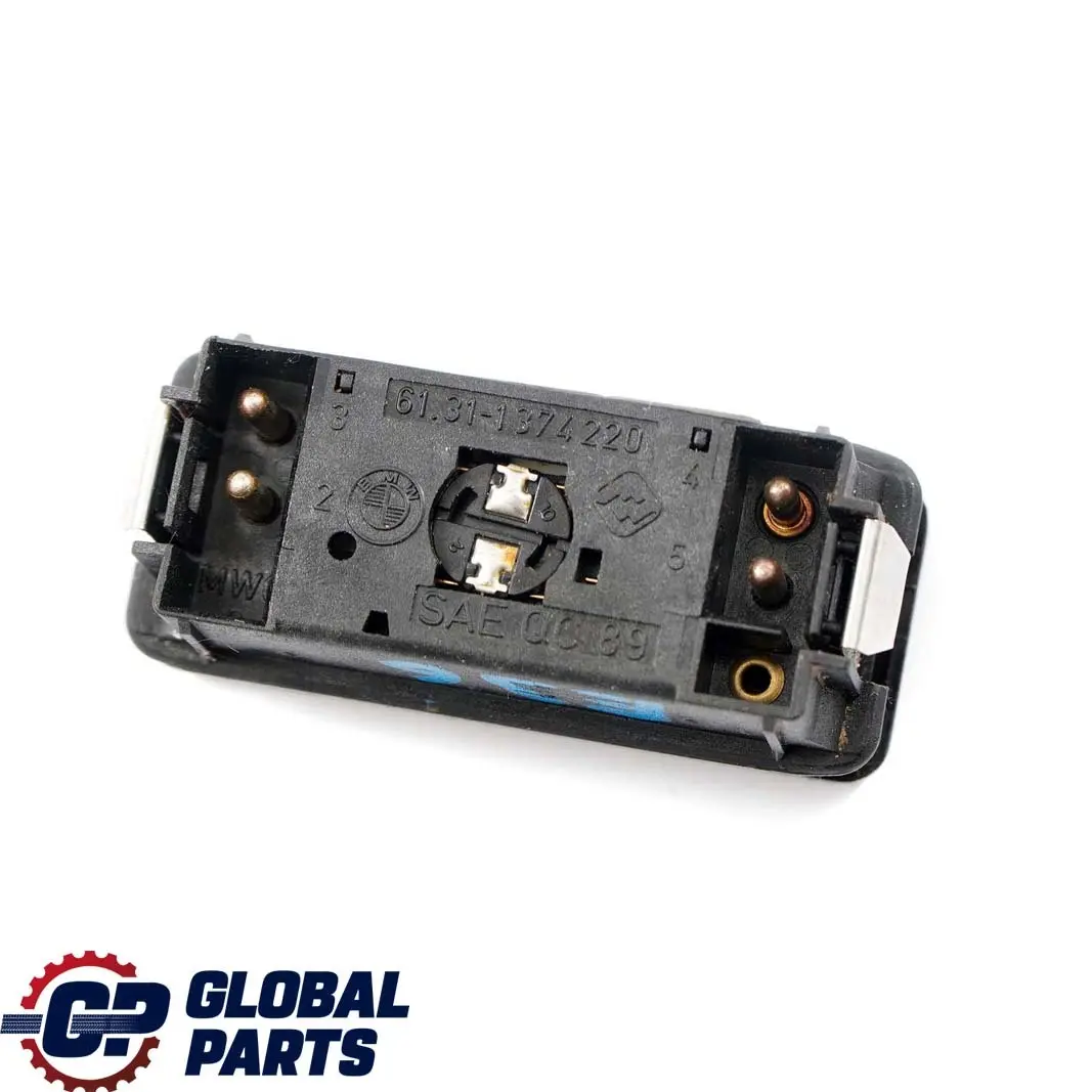 BMW 3 5 E34 E36 Sistema Advertencia Peligro Botón Interruptor Luz Emergencia - SKU 1374220 - Número de pieza 1374220