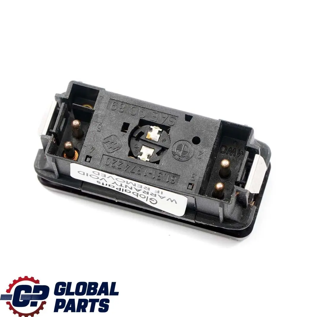 BMW 3 5 E34 E36 Sistema Advertencia Peligro Botón Interruptor Luz Emergencia - SKU 1374220 - Número de pieza 1374220