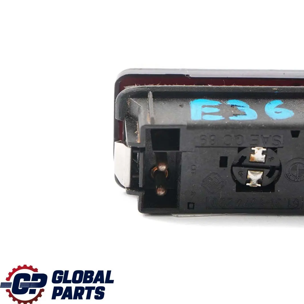 BMW 3 5 E34 E36 Sistema Advertencia Peligro Botón Interruptor Luz Emergencia - SKU 1374220 - Número de pieza 1374220