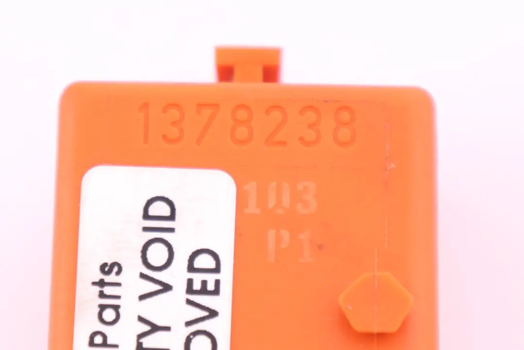 BMW Fila E60 E63 E87 E90 E91 Rel? Blocco Arancione - SKU 1378238 - Numero di parte 1378238