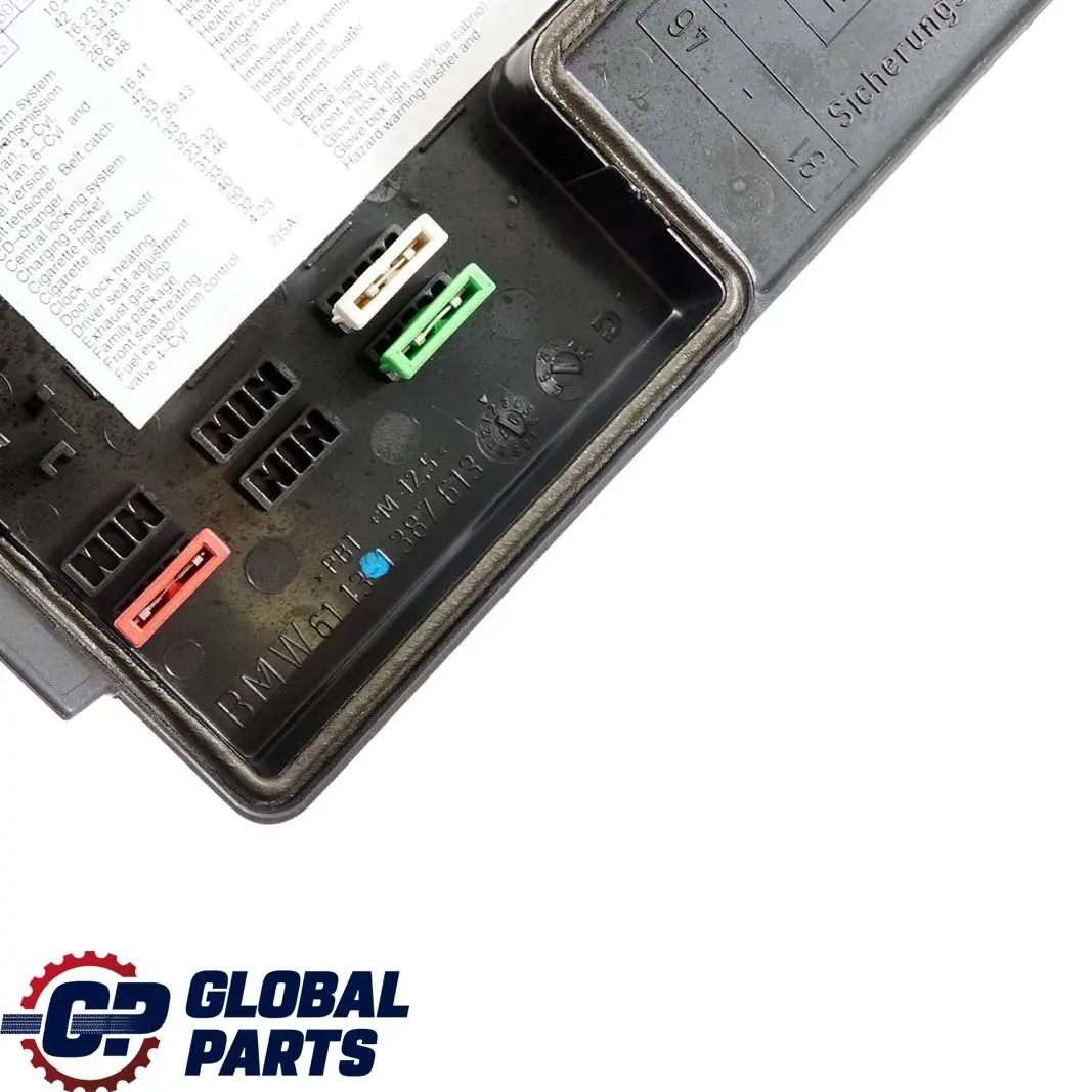 BMW E36 El?ctrico Fusible Rel? Caja Cubierta Panel Trim - SKU 1387613 - Número de pieza 1387613