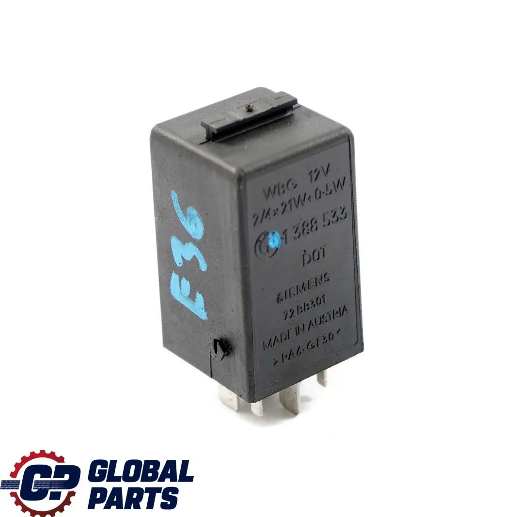 Interruttore di Avvertimento di Pericolo per BMW E34 E36 con numero di parte 1388533 BMW E34 E36 Interruttore di Avvertimento di Pericolo - SKU 1388533 - Numero di parte 1388533