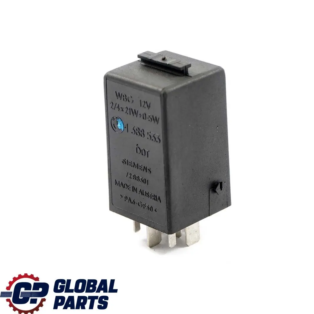 Interruttore di Avvertimento di Pericolo per BMW E34 E36 con numero di parte 1388533 BMW E34 E36 Interruttore di Avvertimento di Pericolo - SKU 1388533 - Numero di parte 1388533